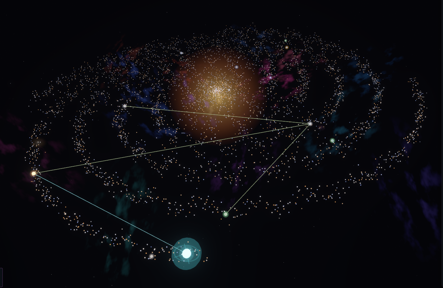 Sector navigation view